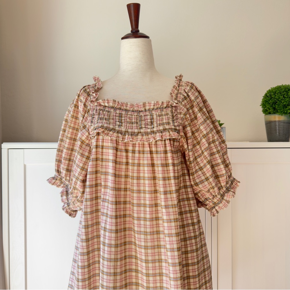 Doen Dôen Cadiz dress in Austen plaid Small - Picture 5 of 12